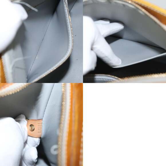 LOUIS VUITTON Monogram Vernis Houston Hand Bag Gris M91053 - Picture 13 of 13